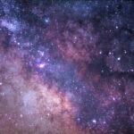 Deep field view of distant galaxies